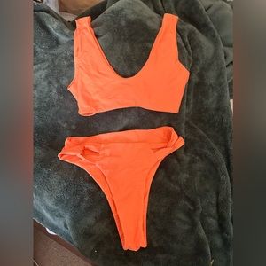 Thalassa bikini from Jack’s Surf shop bright orange